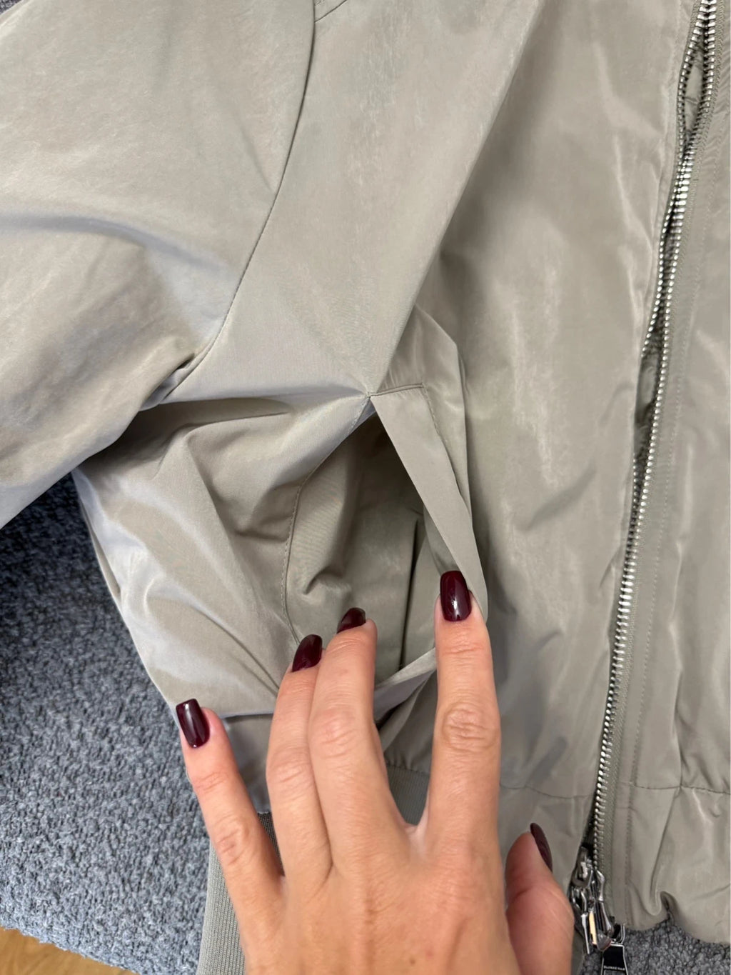 Blonde No. 8 khaki reversible padded jacket bomber - view 13