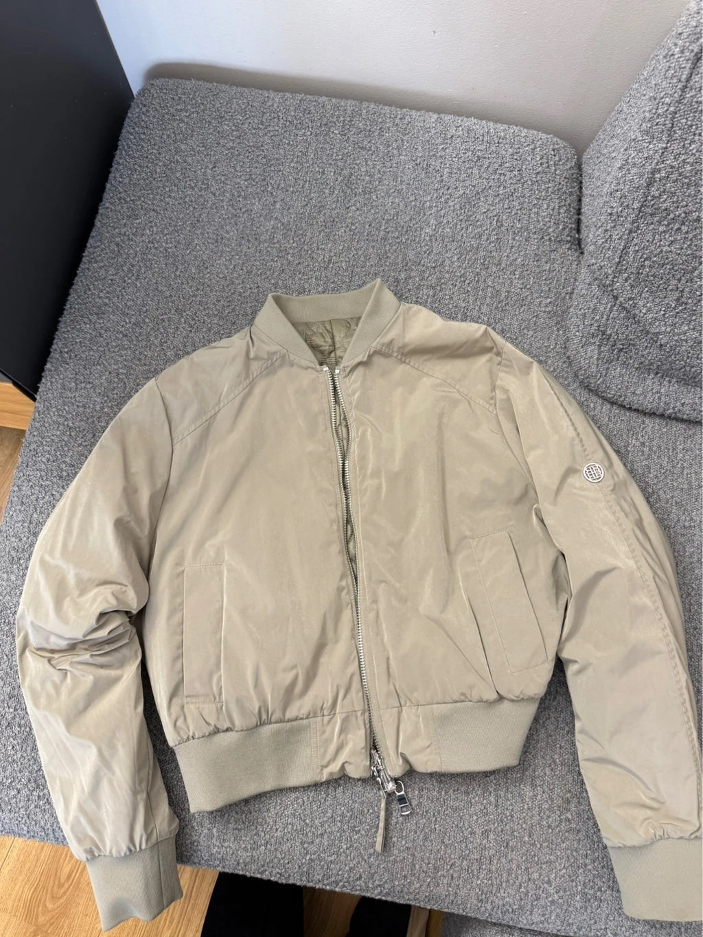 Blonde No. 8 khaki reversible padded jacket bomber - view 11
