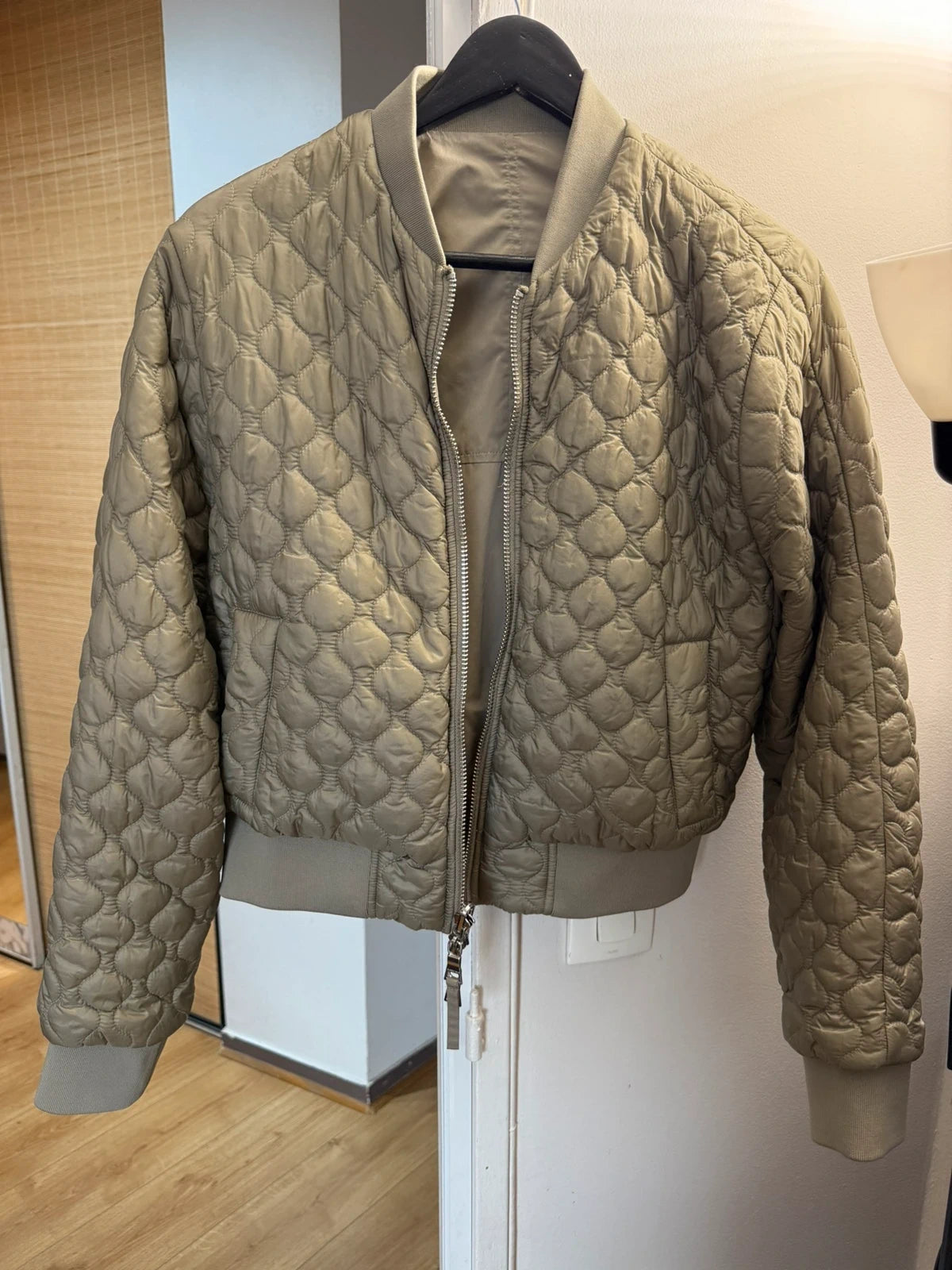 Blonde No. 8 khaki reversible padded jacket bomber - view 2