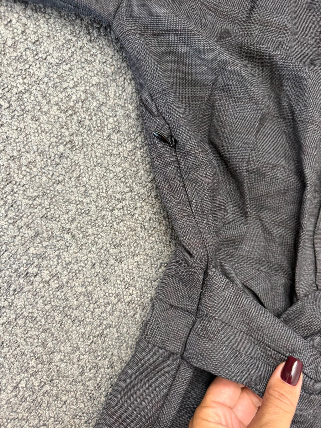 Isabel Marant Étoile grey wool shirt dress - view 4