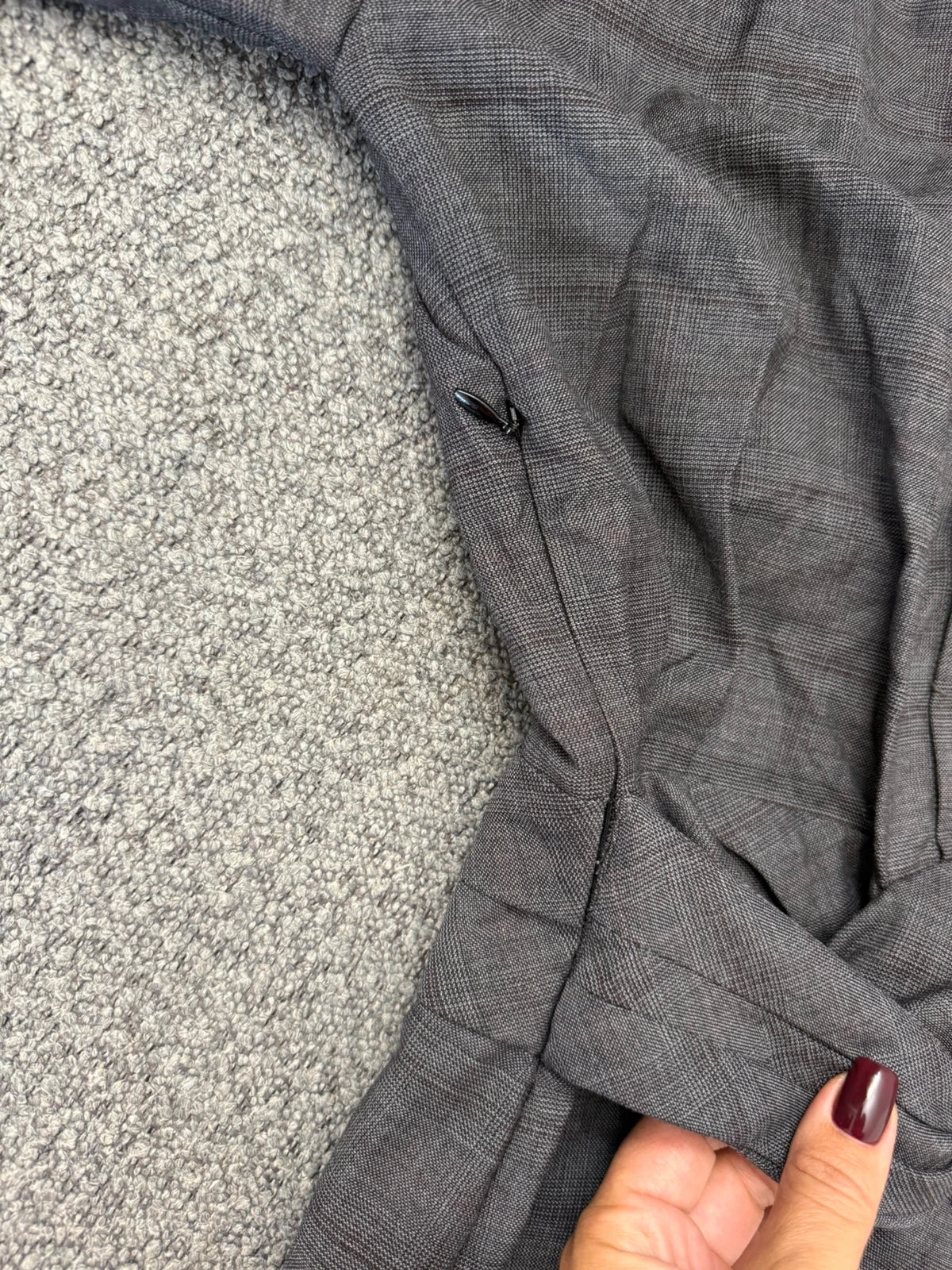 Isabel Marant Étoile grey wool shirt dress - view 4