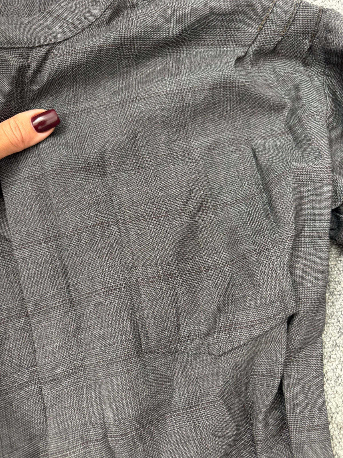 Isabel Marant Étoile grey wool shirt dress - view 3