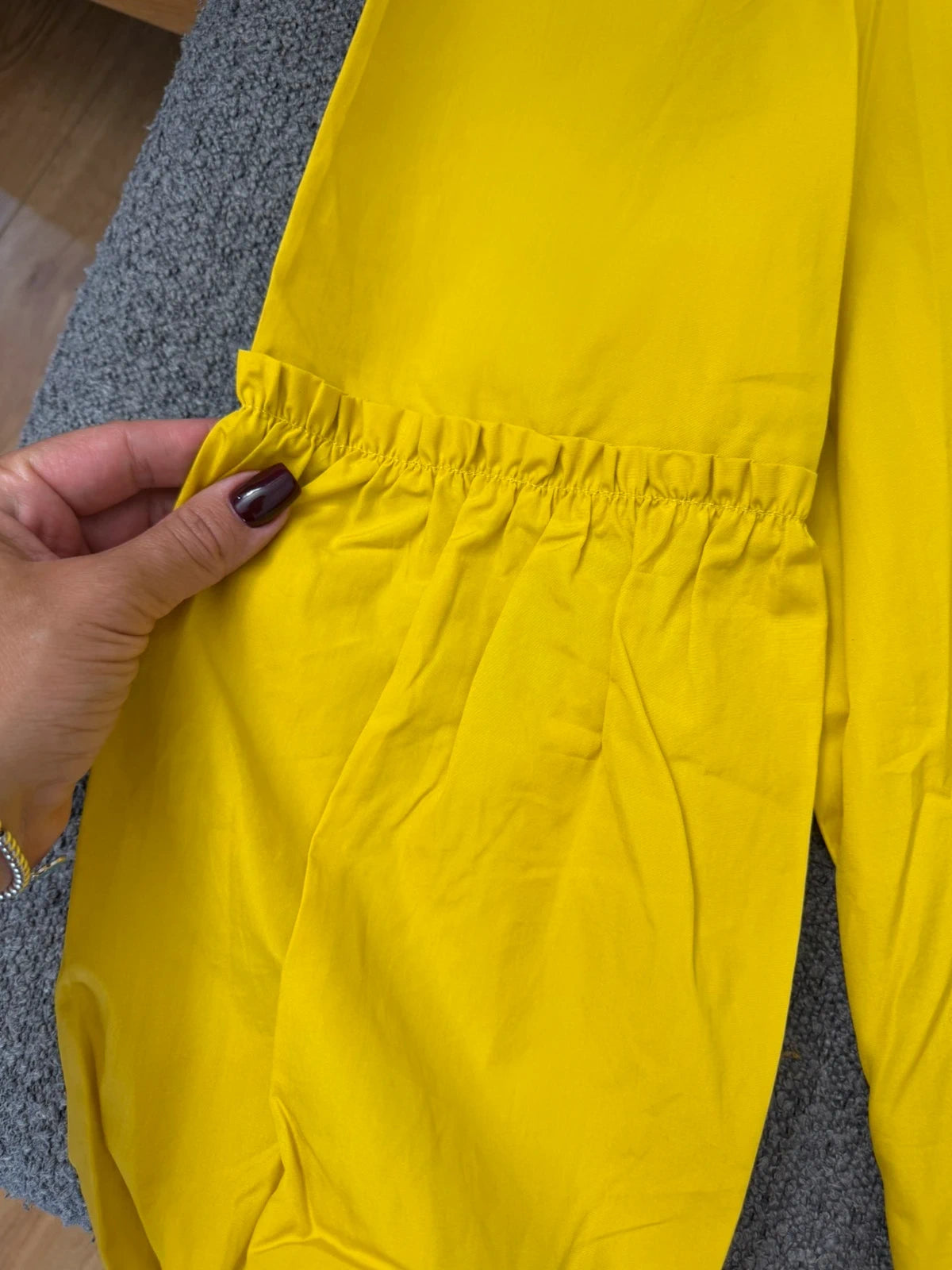 Max Mara yellow cotton dress - view 3
