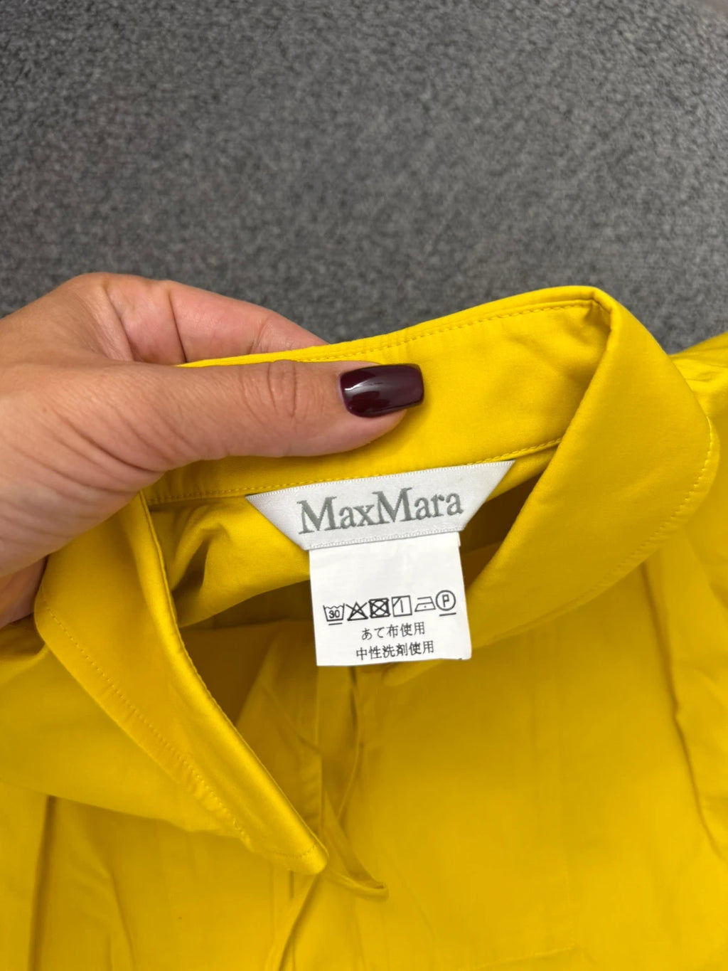 Max Mara yellow cotton dress - view 5