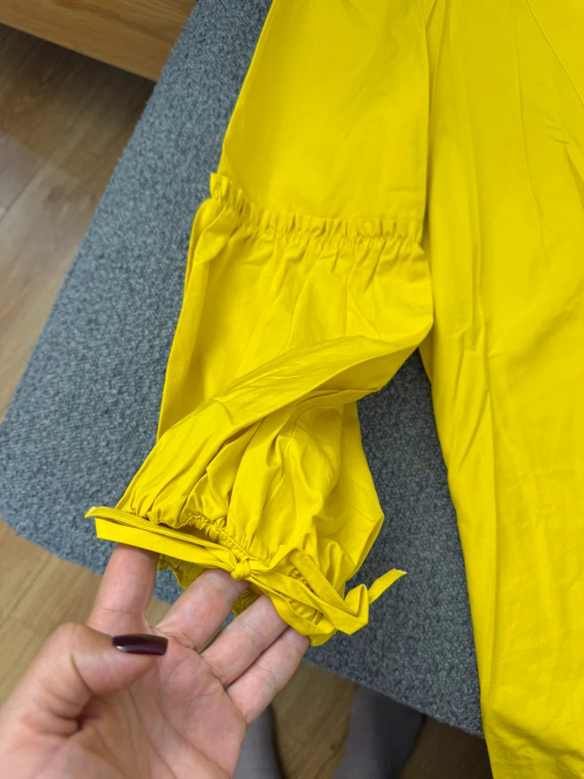 Max Mara yellow cotton dress - view 2
