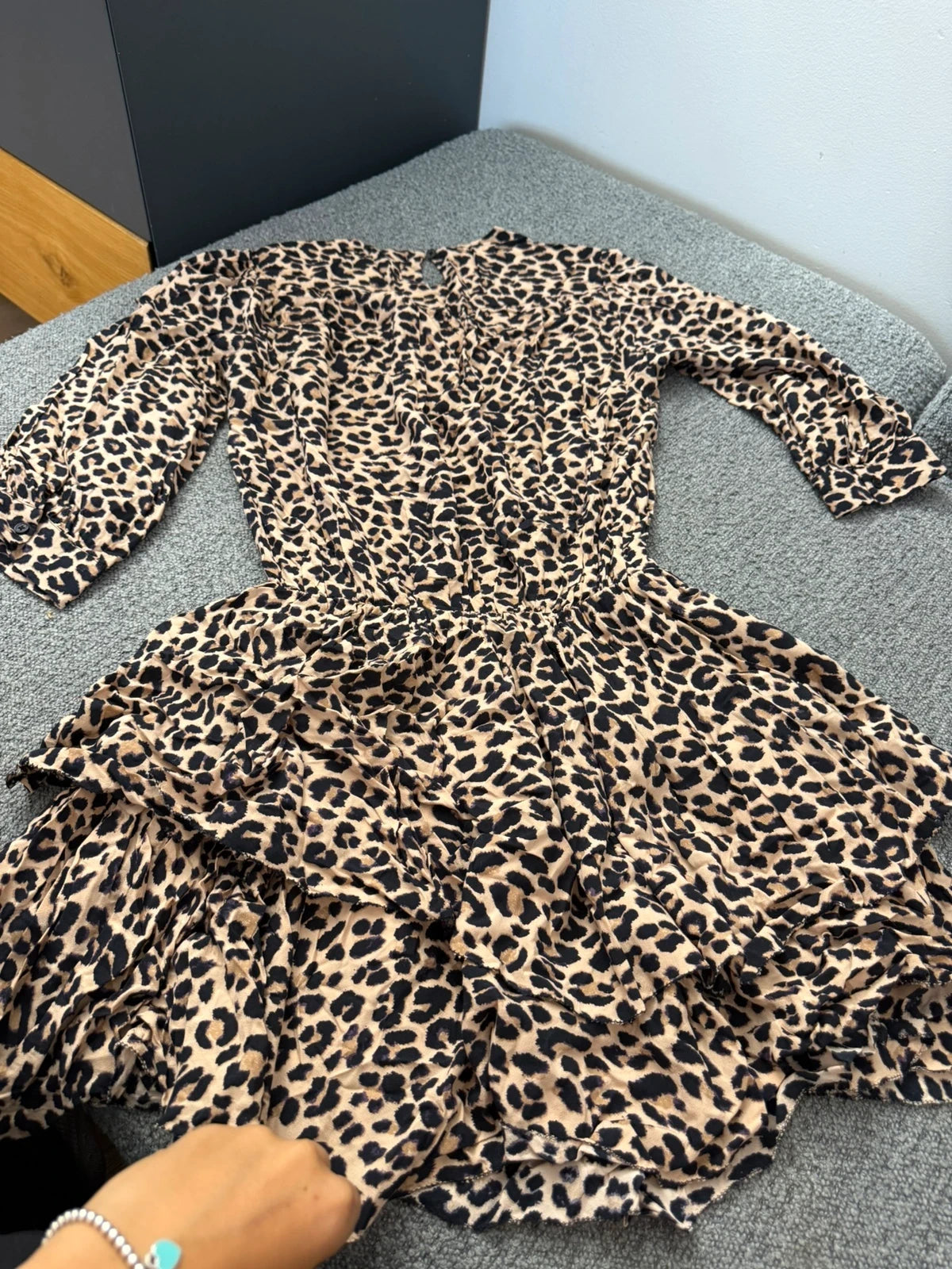Zadig & Voltaire rooka print leo viscose leopard dress - view 7