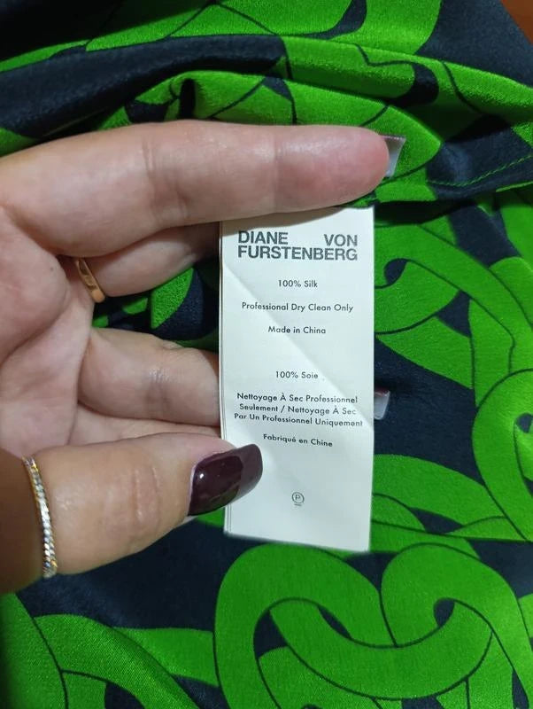 Diane von Furstenberg silk shirt - view 3