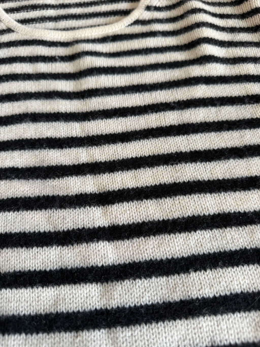 Allude jardin des oranges striped oversize wool cashmere sweater jumper - view 5