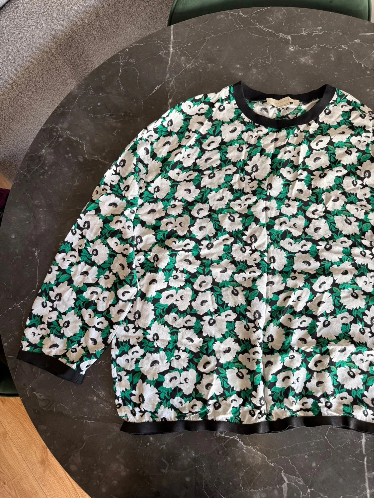 Stella McCartney silk longsleeve blouse