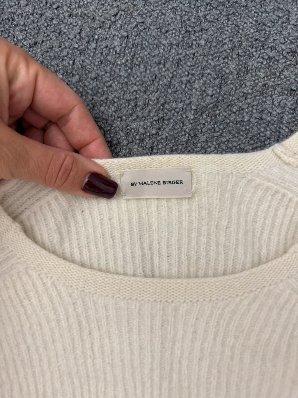 By Malene Birger cream wool sweater - view 2