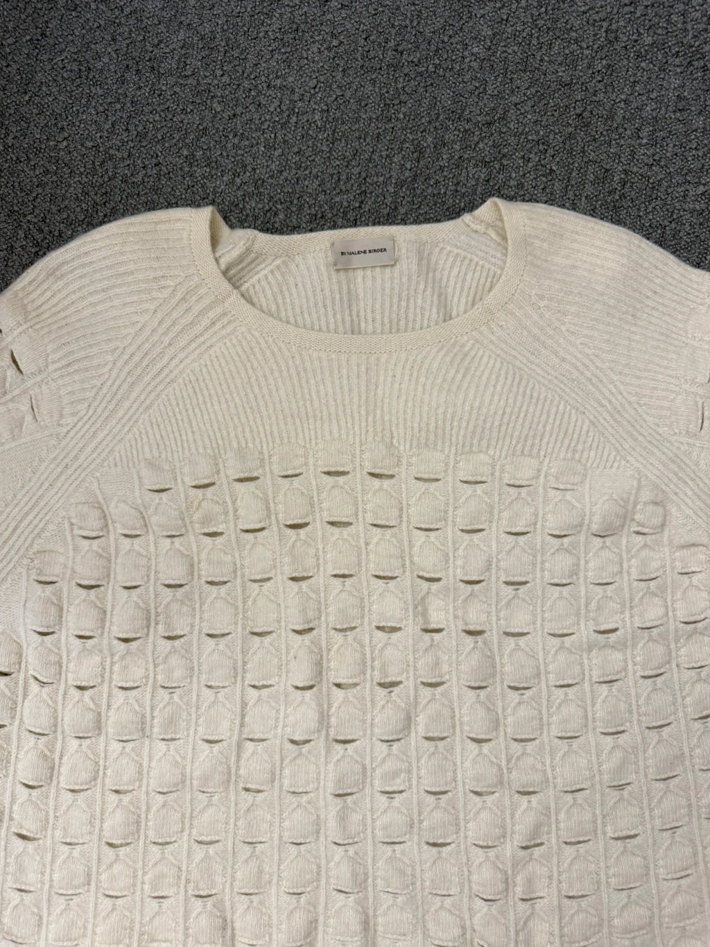 By Malene Birger cream wool sweater - view 6