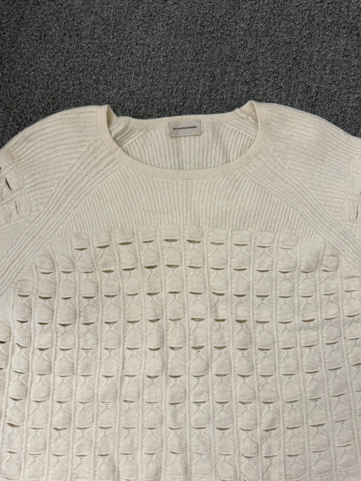 By Malene Birger cream wool sweater - view 6
