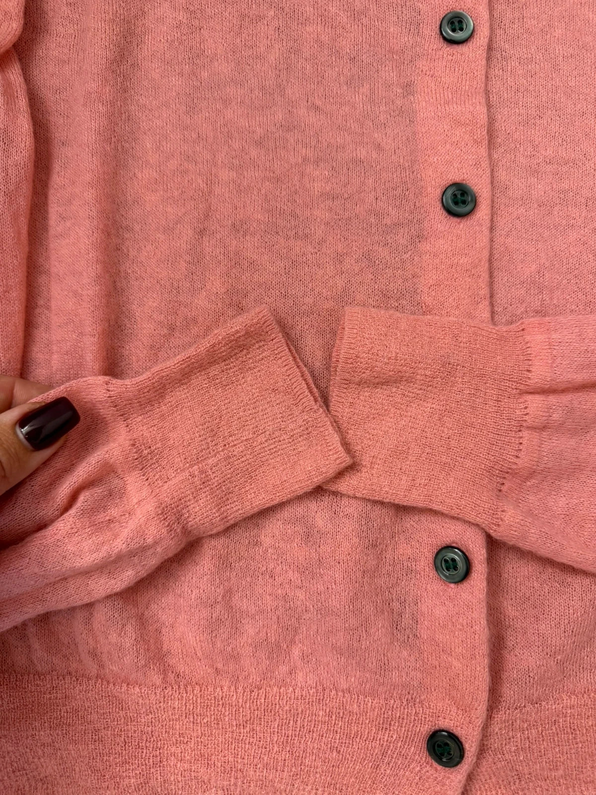 Isabel Marant Étoile baby alpaca pink cardigan - view 5