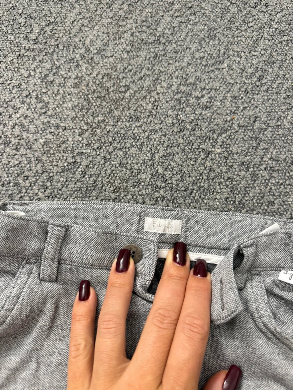 Il Gufo grey cotton shorts - view 2