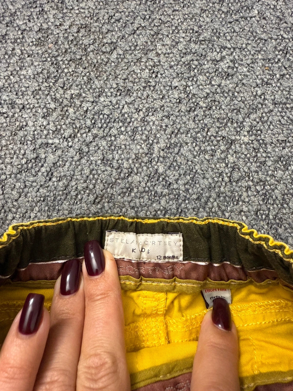 Stella McCartney yellow cotton shorts - view 3