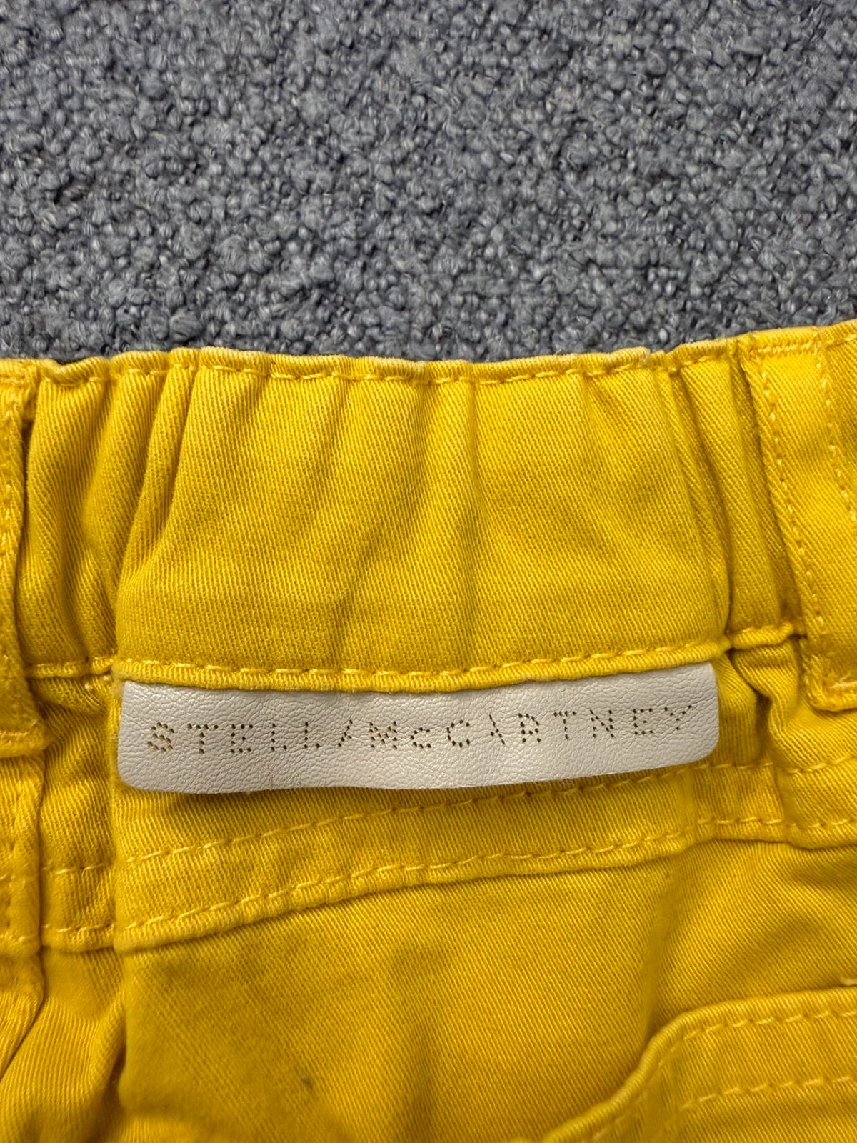 Stella McCartney yellow cotton shorts - view 7