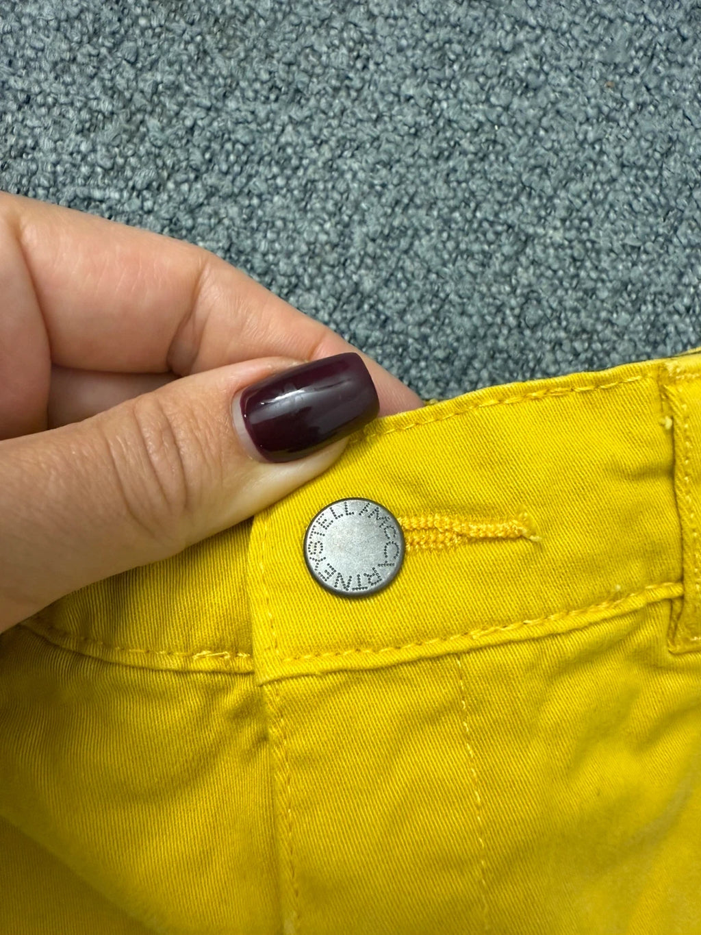 Stella McCartney yellow cotton shorts - view 2