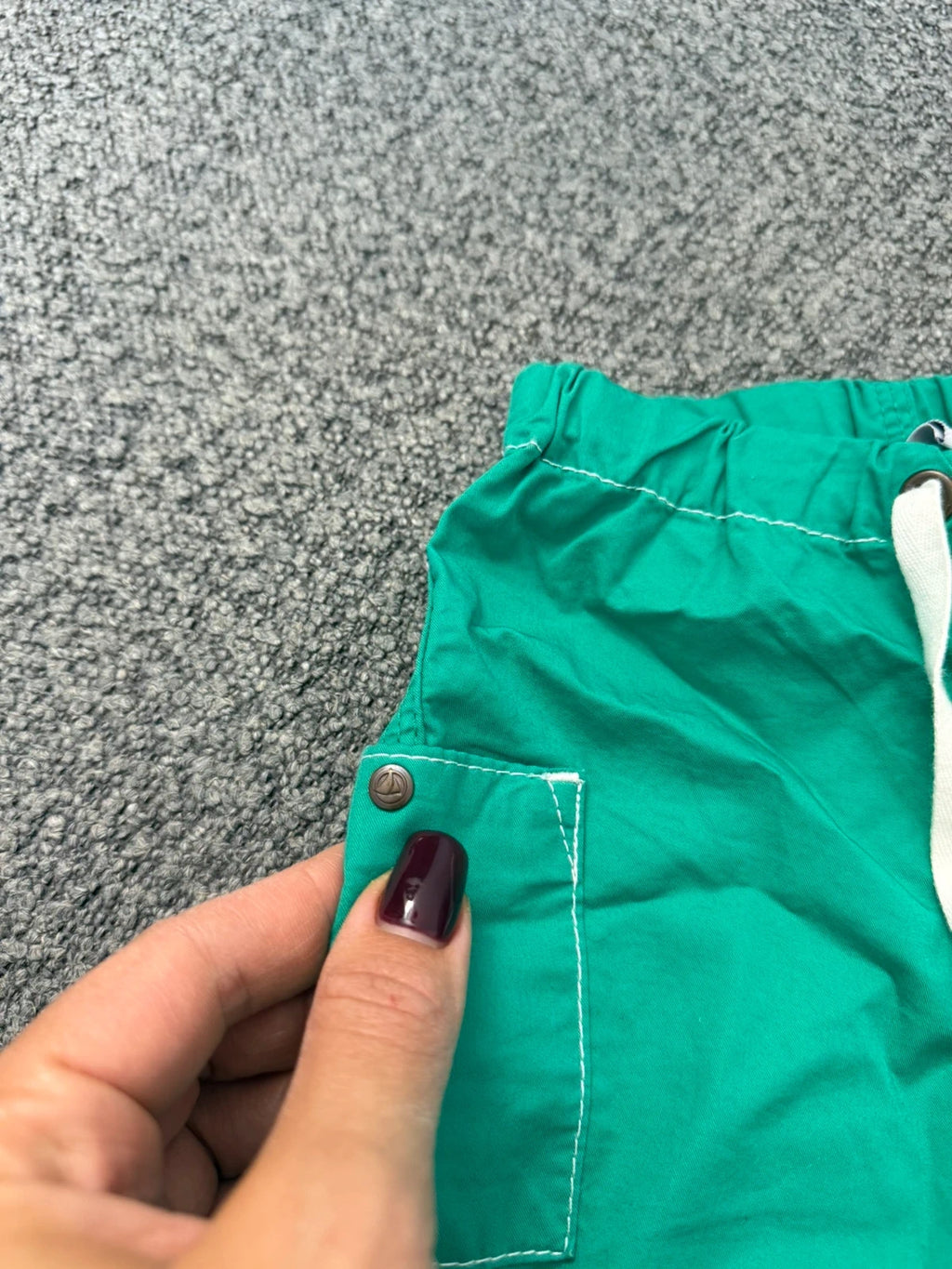Petit Bateau new green pants - view 4