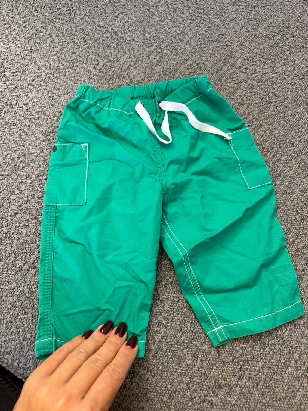 Petit Bateau new green pants