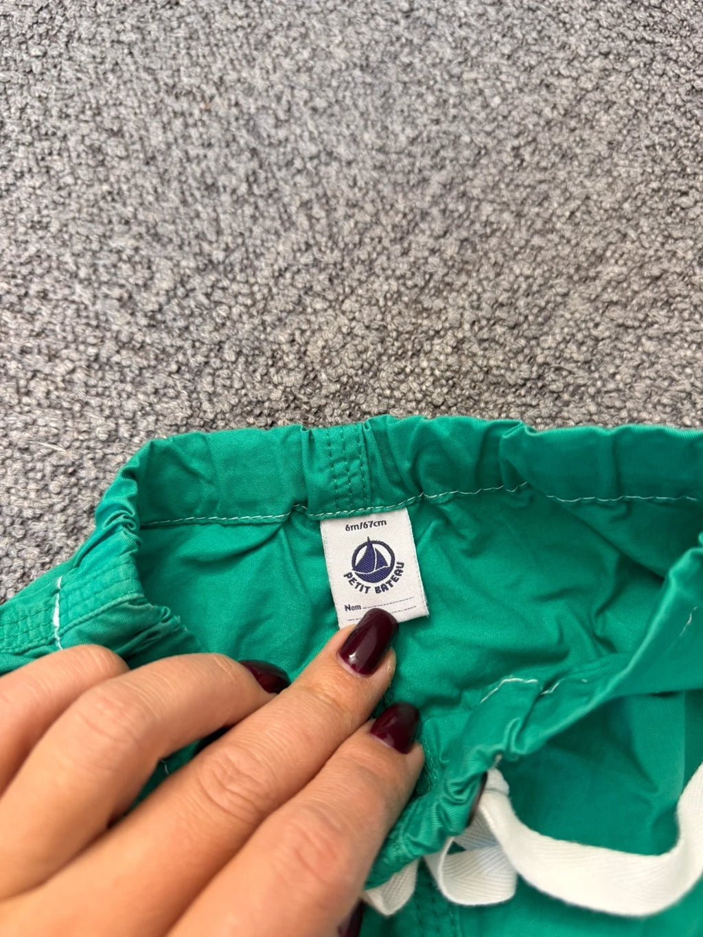 Petit Bateau new green pants - view 2