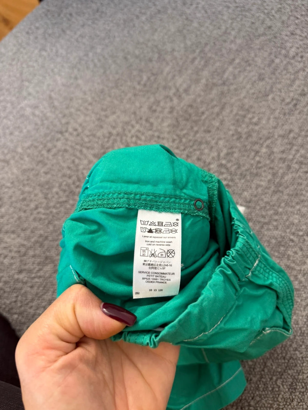 Petit Bateau new green pants - view 6