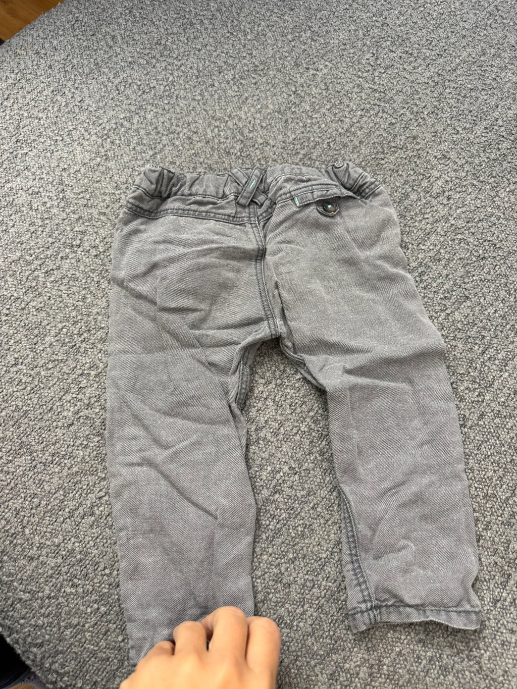 Tartine et Chocolat grey linen cotton pants - view 6