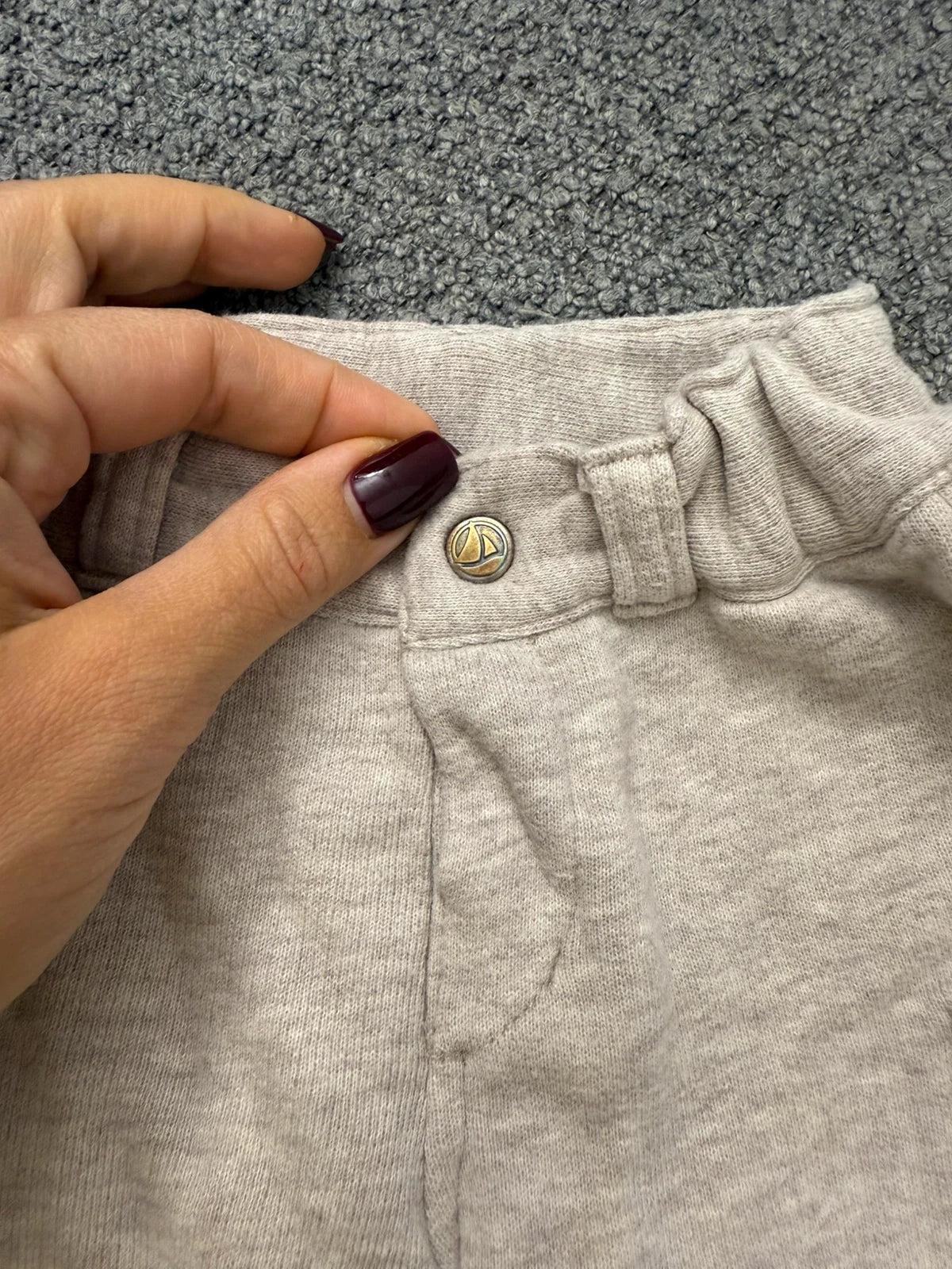 Petit Bateau beige cotton pants - view 2
