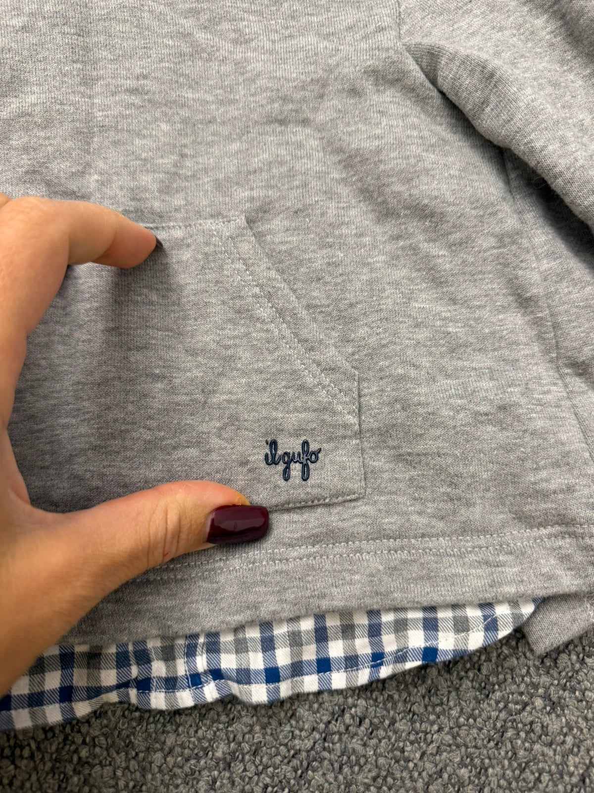 Il Gufo cotton grey sweat-shirt - view 2