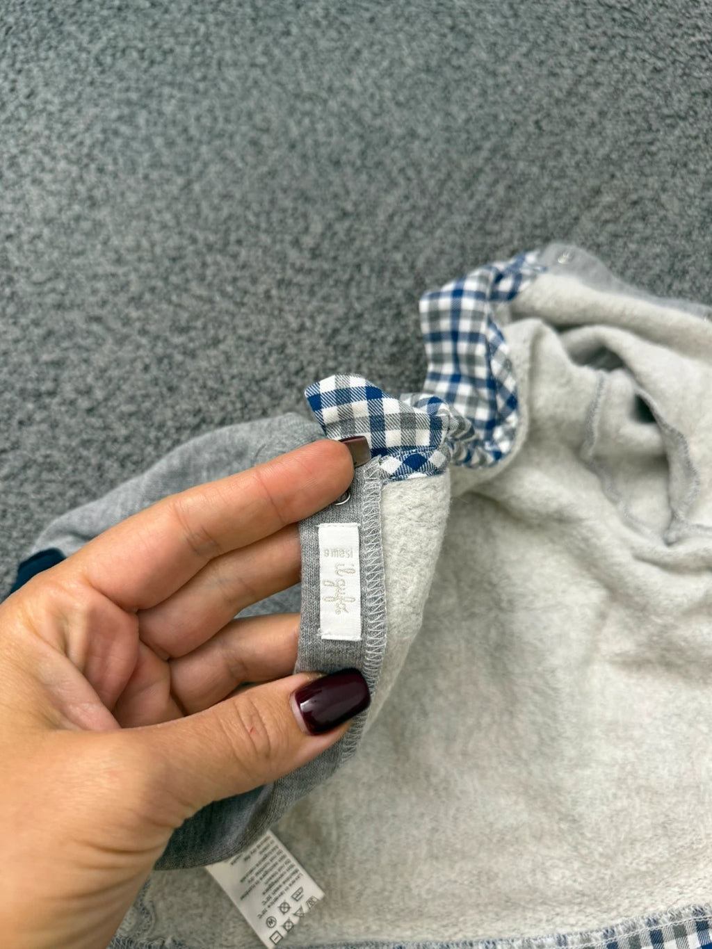 Il Gufo cotton grey sweat-shirt - view 6