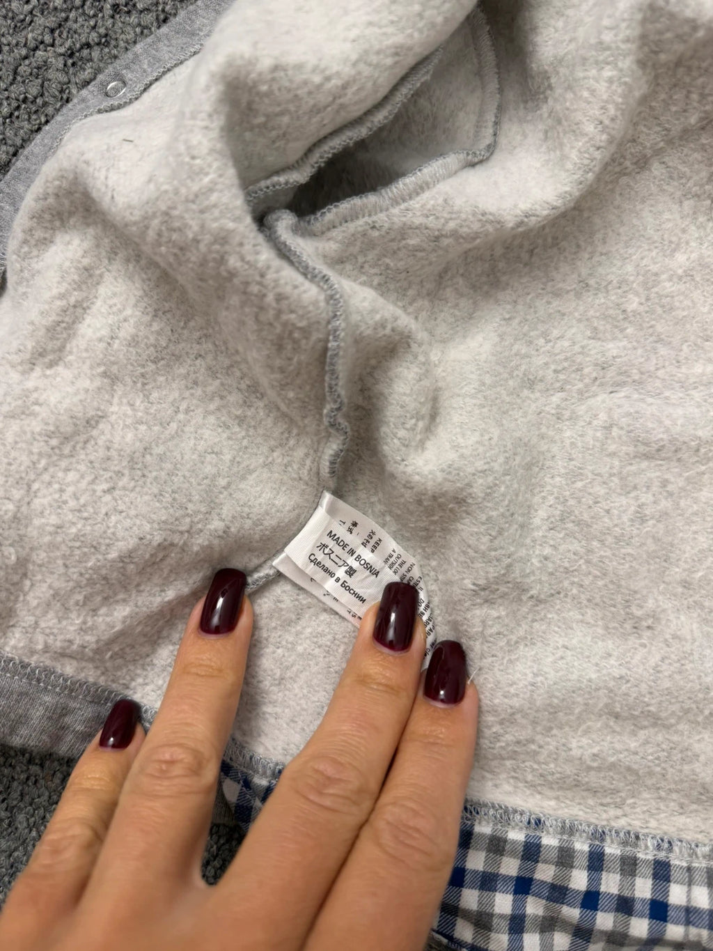Il Gufo cotton grey sweat-shirt - view 7