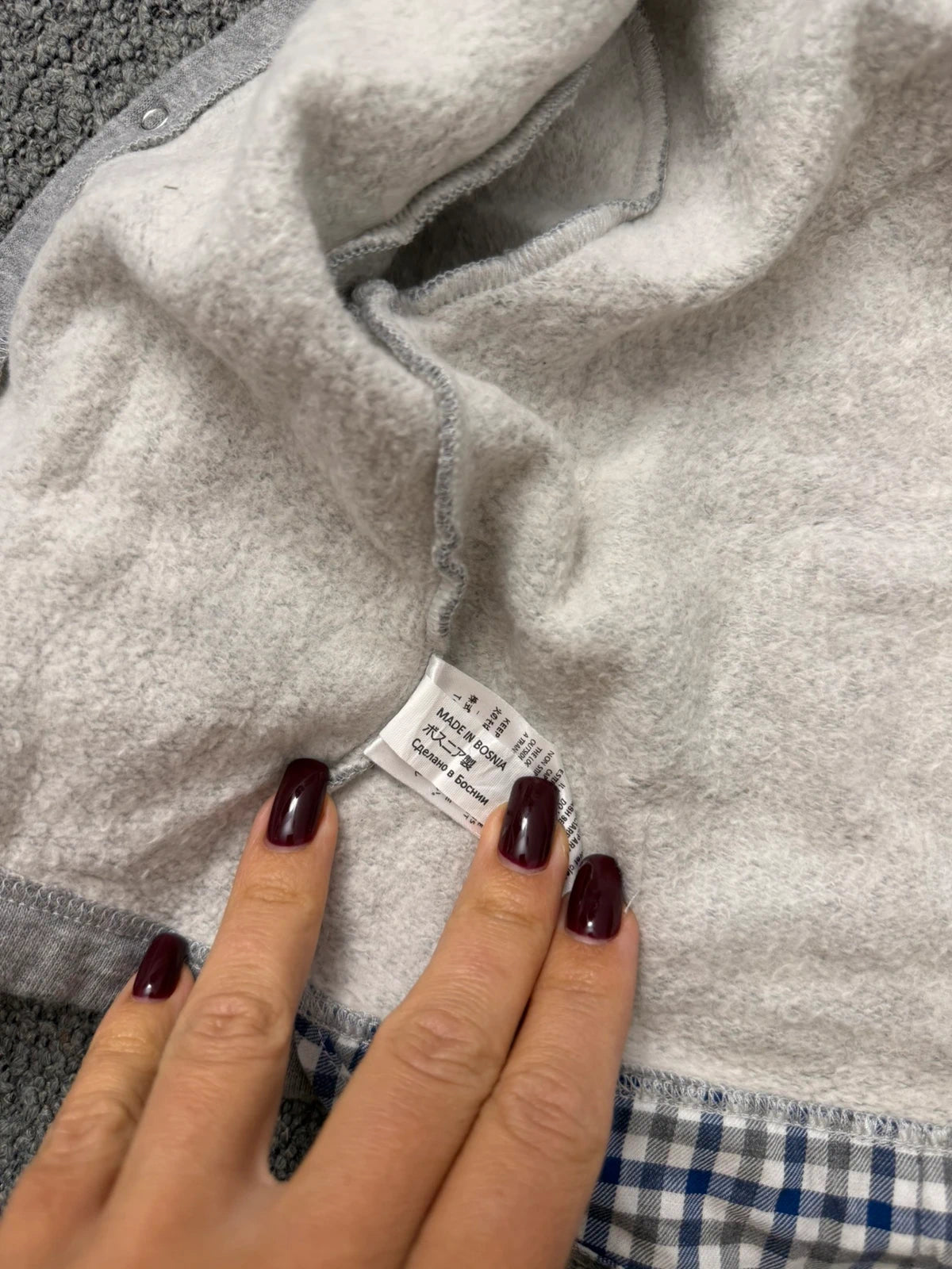 Il Gufo cotton grey sweat-shirt - view 7