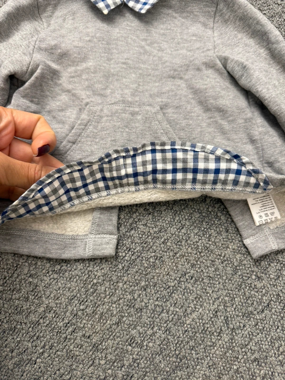 Il Gufo cotton grey sweat-shirt - view 3