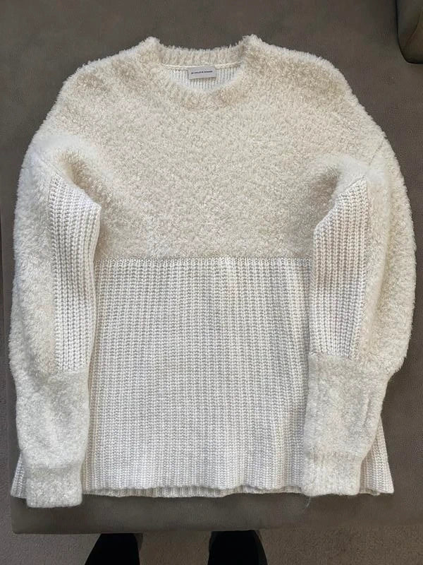 By Malene Birger white cream jumper - view 3