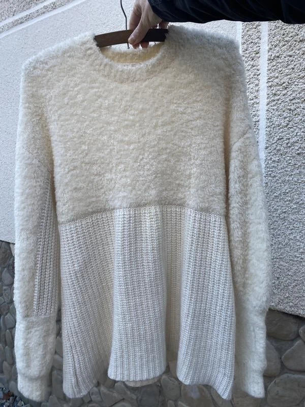 By Malene Birger white cream jumper - view 2