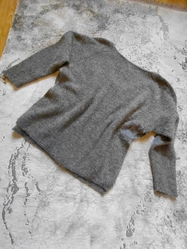 By Aylin Koenig grey alpaca jumper - view 2