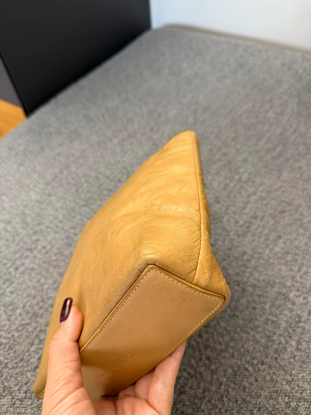 Christian Dior vintage beige small leather bag - view 11