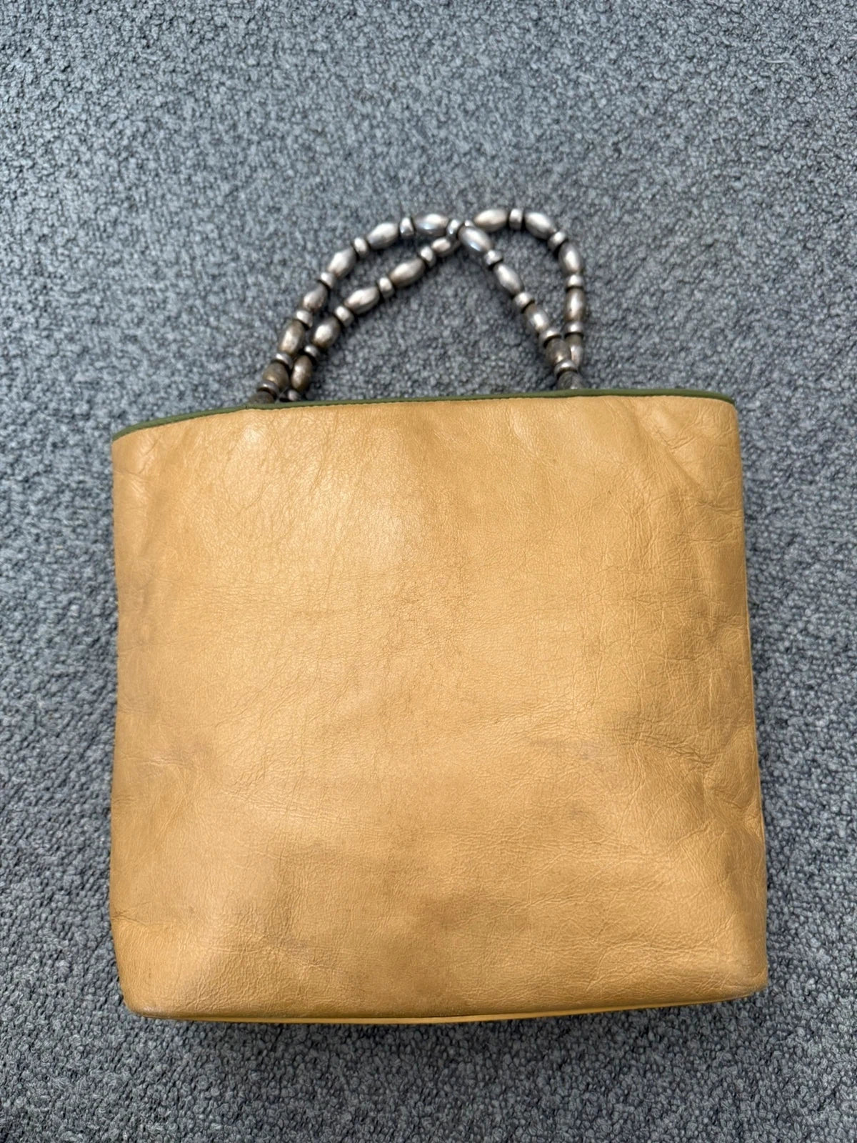 Christian Dior vintage beige small leather bag - view 9