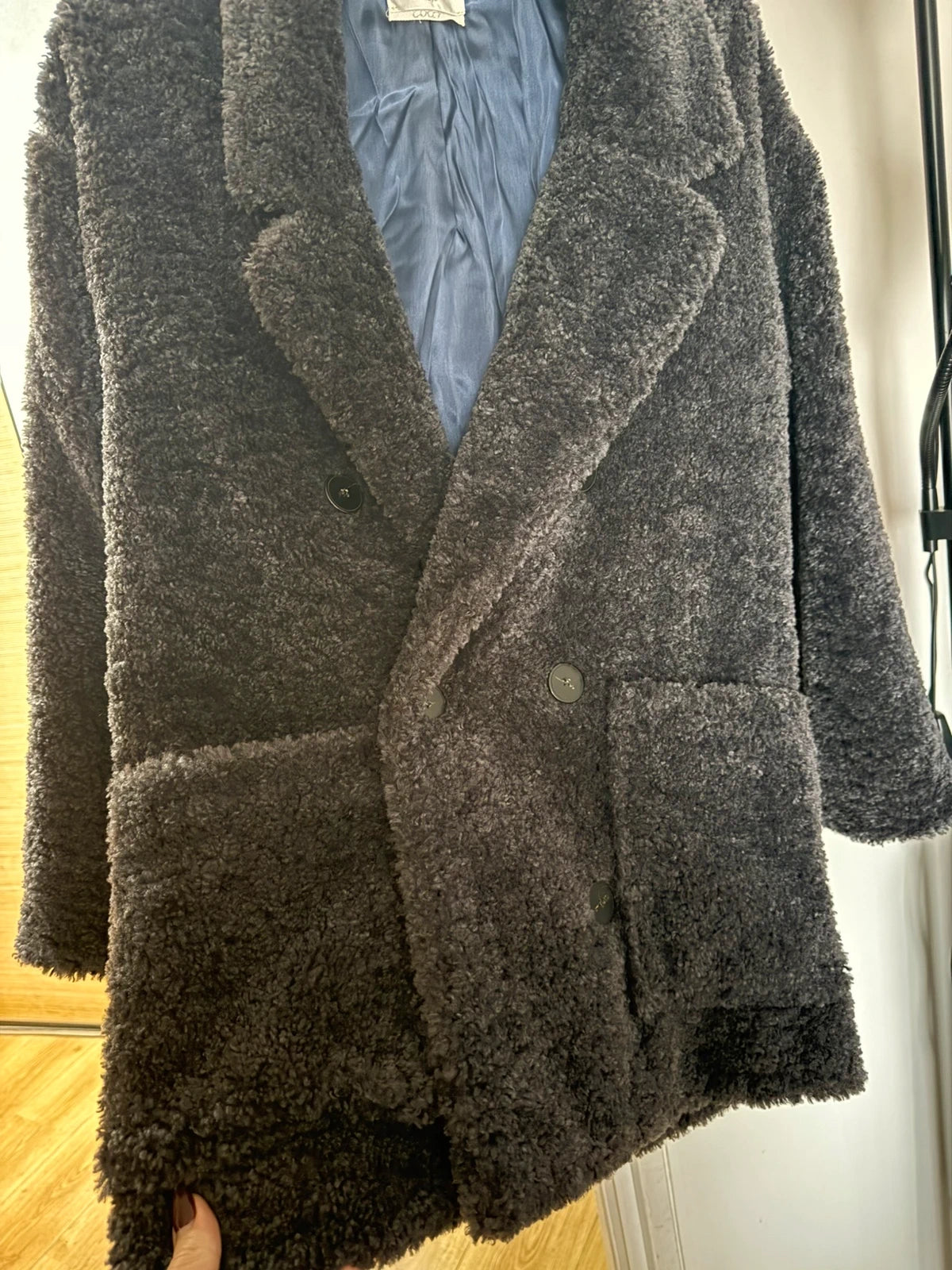 Forte Forte anthracite fur coat - view 5