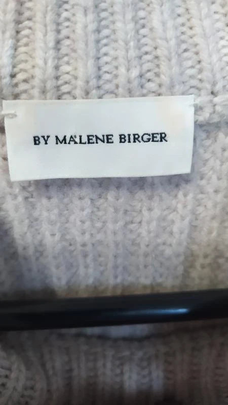 By Malene Birger beige wool sweater tunic - view 2