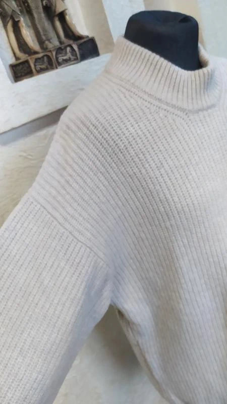 By Malene Birger beige wool sweater tunic - view 6