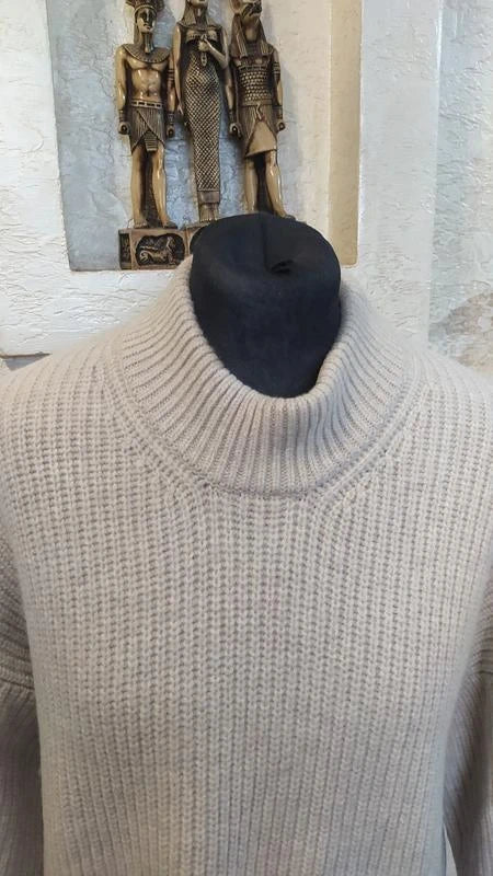 By Malene Birger beige wool sweater tunic - view 5