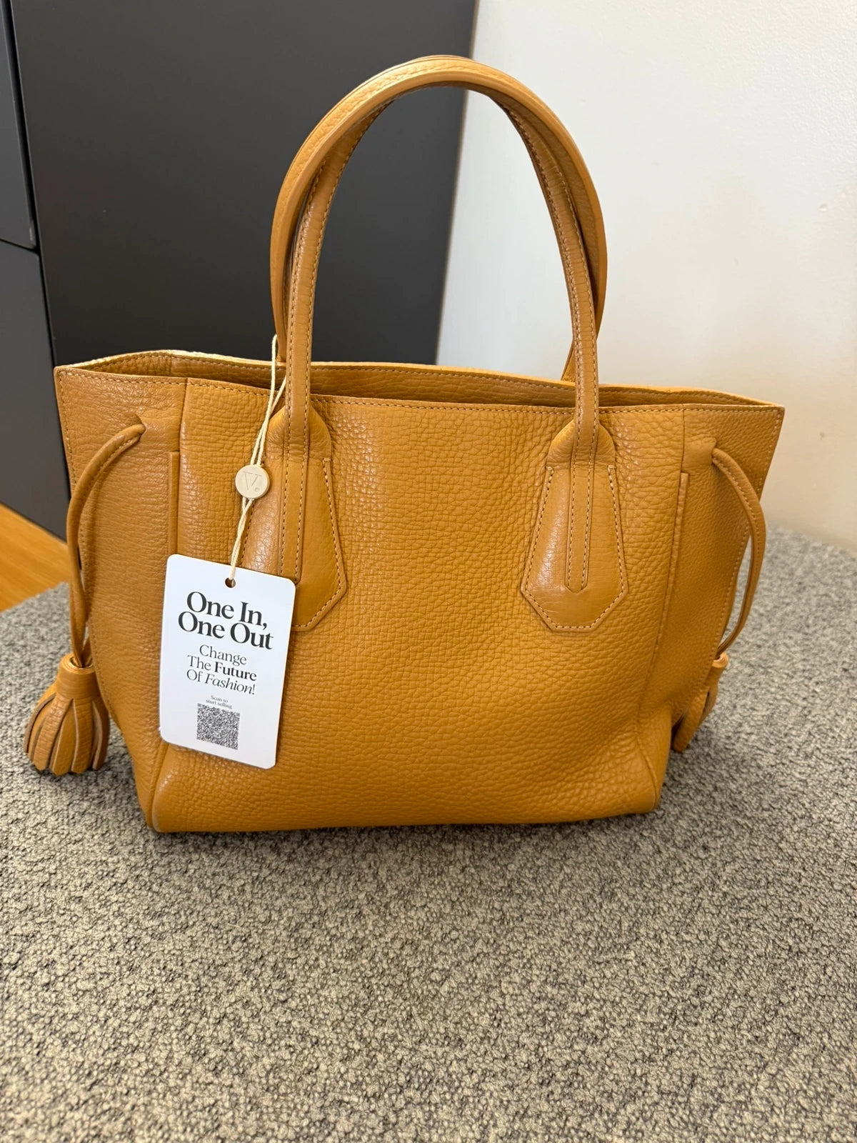 Longchamp Penelope beige leather bag - view 2
