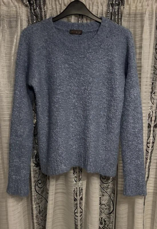 Peserico blue alpaca jumper sweater
