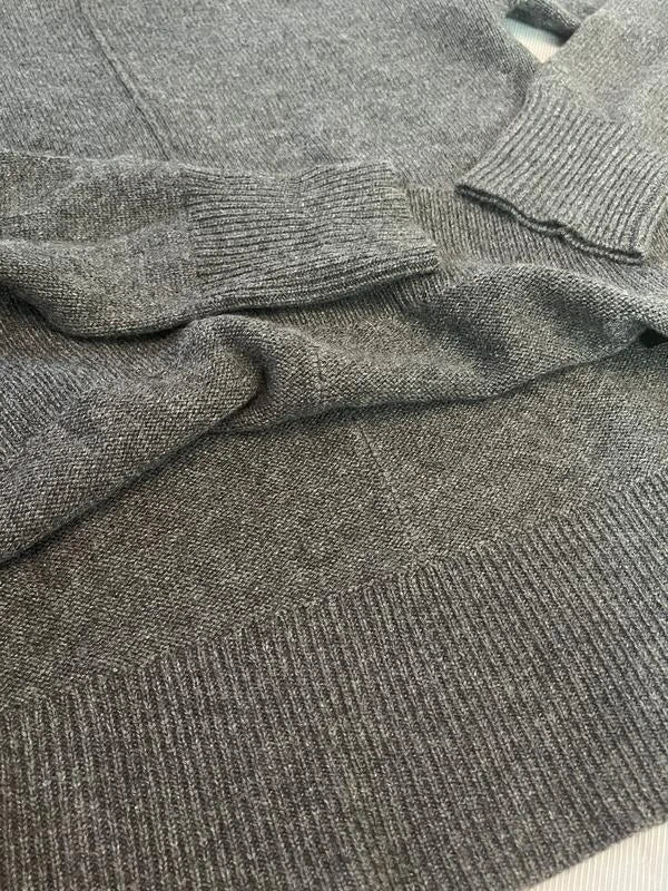 Theory new grey cashmere turtleneck sweater - view 9