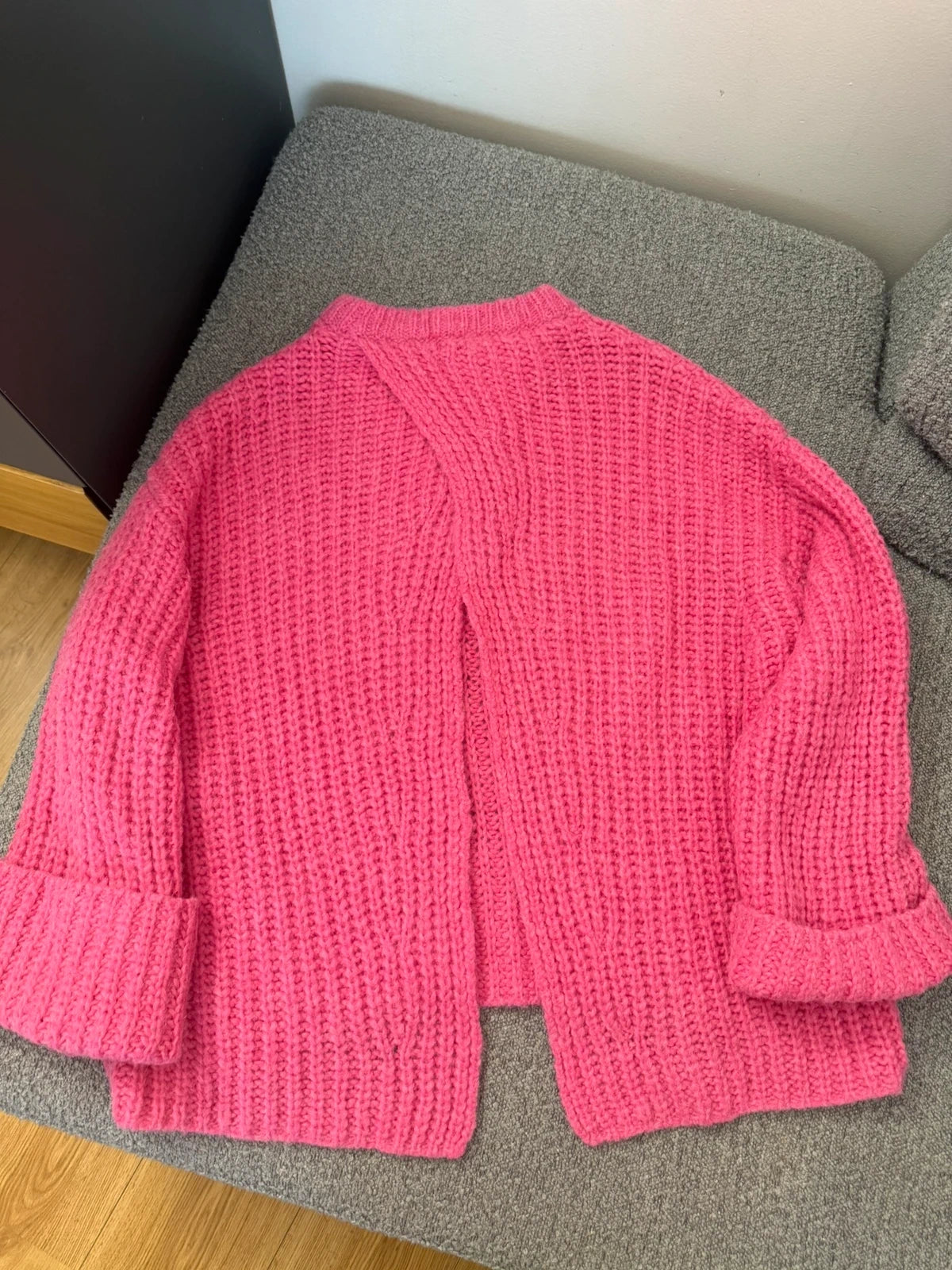 By Malene Birger alpaca pink oversize jumper sweater - view 9