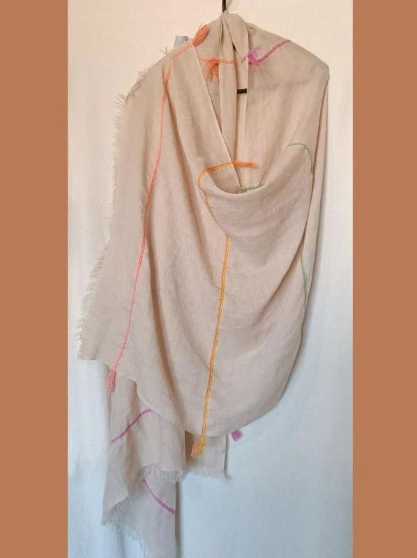 Hemisphere 100% cashmere shawl scarf - view 3