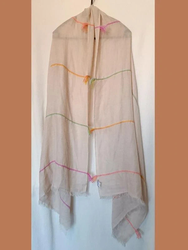 Hemisphere 100% cashmere shawl scarf