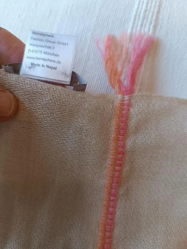 Hemisphere 100% cashmere shawl scarf - view 5