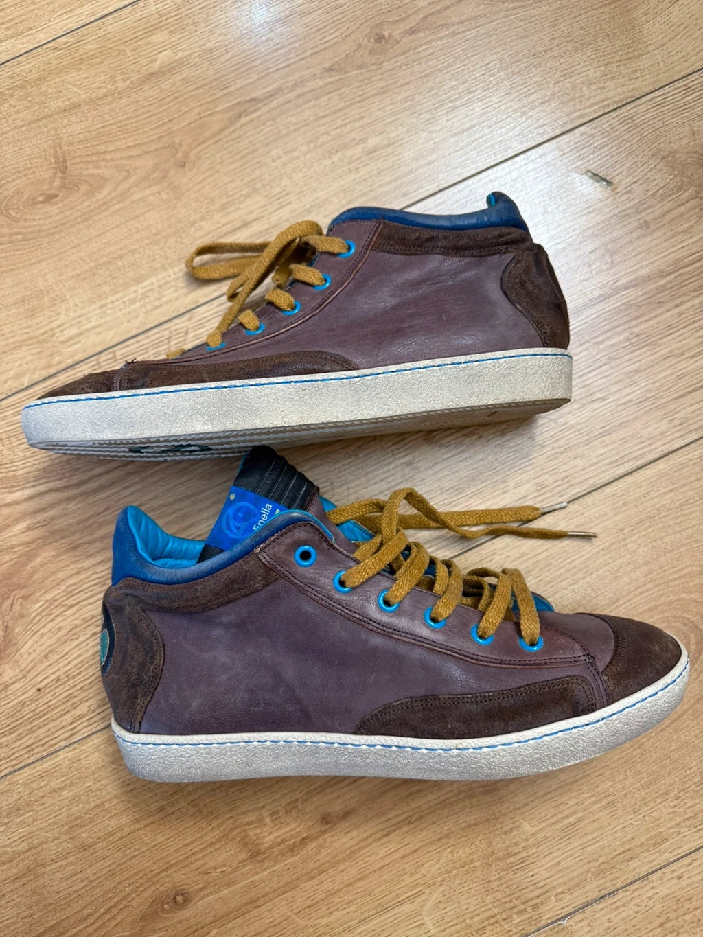 Rondinella leather sneakers - view 6