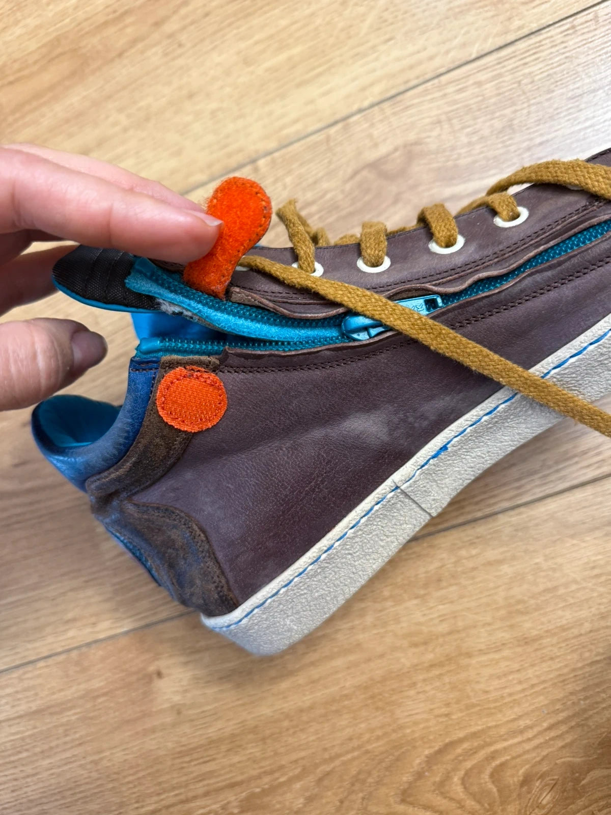 Rondinella leather sneakers - view 10